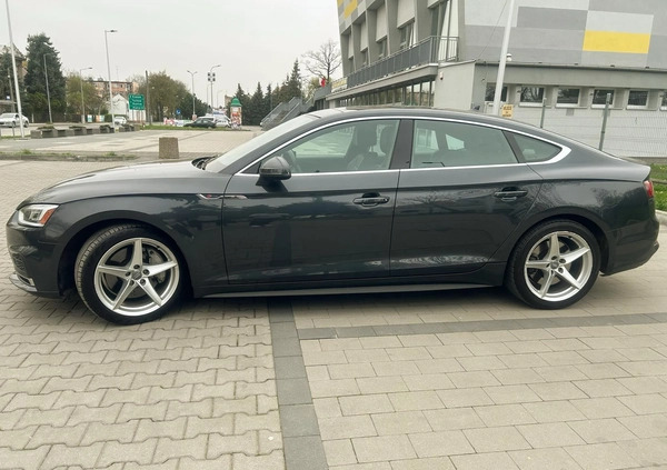 Audi A5 cena 119499 przebieg: 112500, rok produkcji 2018 z Tarnów małe 667